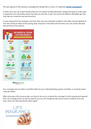the vast majority of life insurance coverage even