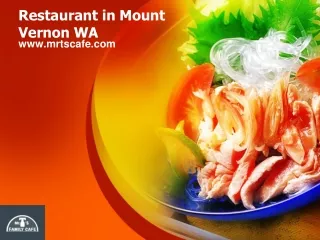 Restaurant in Mount Vernon WA - mrtscafe.com