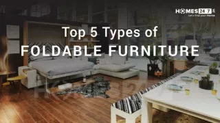 Check out these amazing Foldable Furniture Ideas for Home!