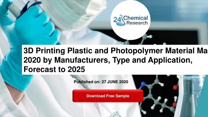 3d printing plastic and photopolymer material