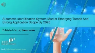 Automatic Identification System Market Size, Status and Forecast 2020-2026