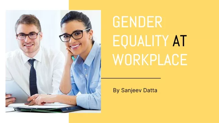 gender equality at workplace