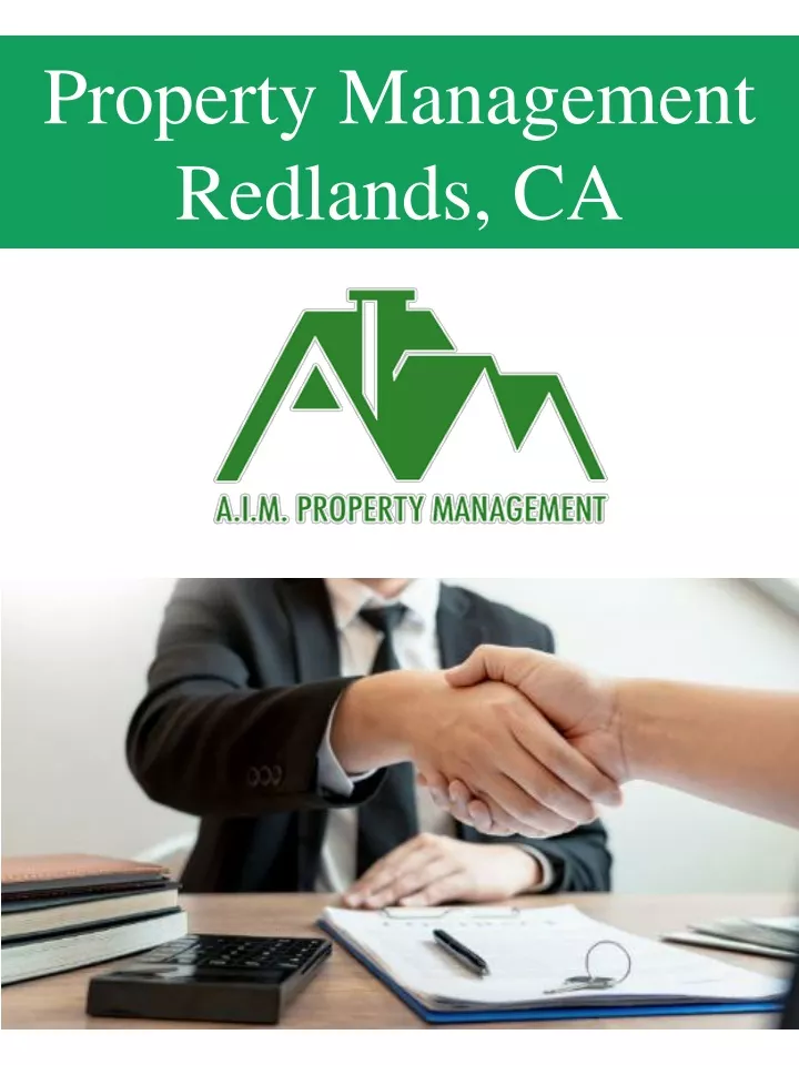 property management redlands ca