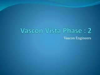 Presenting 2BHK & 3BHK Homes at Vista - II Nashik by Vascon Engineers Ltd.