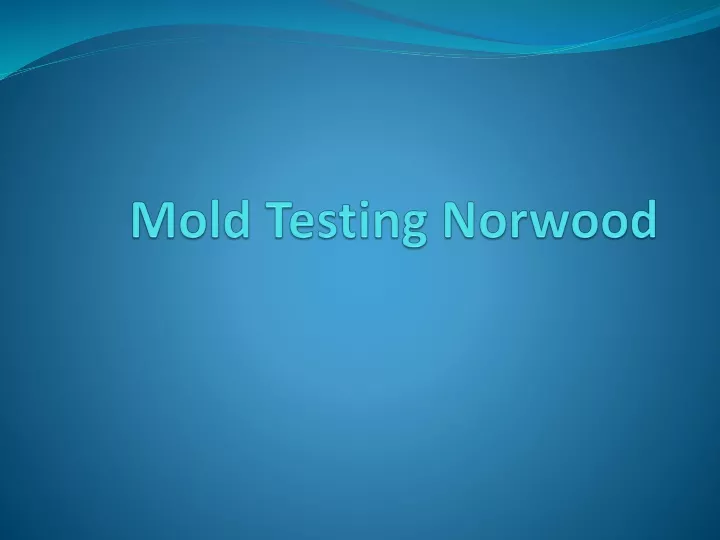 mold testing norwood