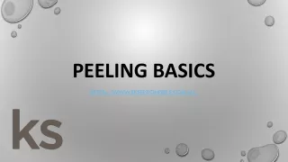 Peeling Basics  - Basic Concept of Peeling – Ekseption Peels