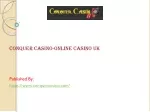 Conquer Casino-Online Casino UK