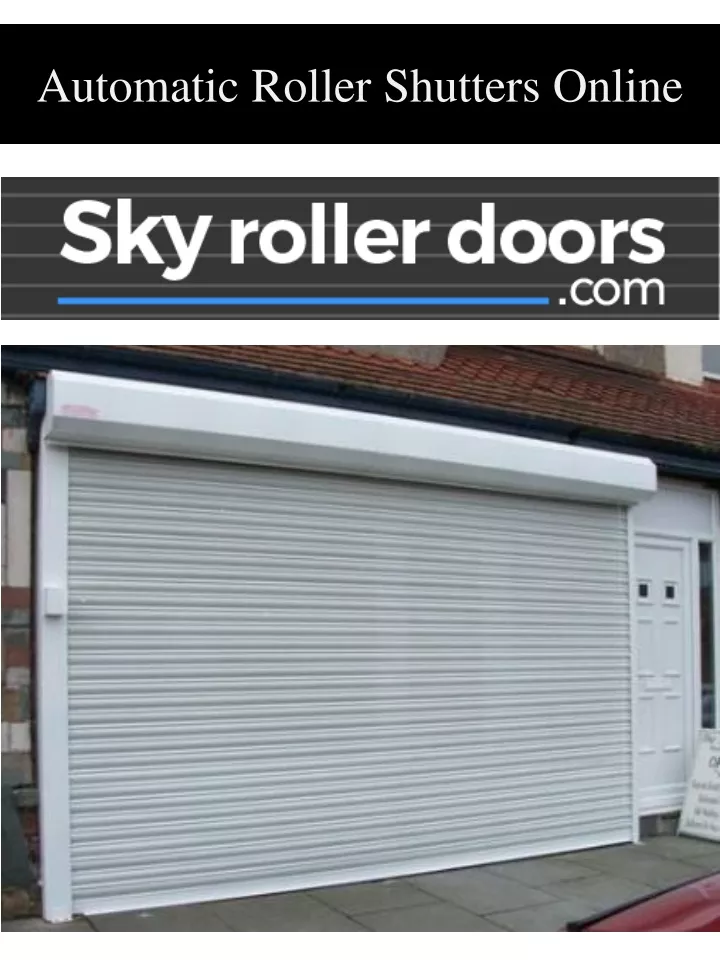 automatic roller shutters online