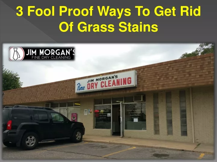 3 fool proof ways to get rid of grass stains