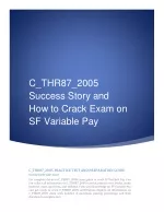 Study Guide C_THR87_2205 Pdf