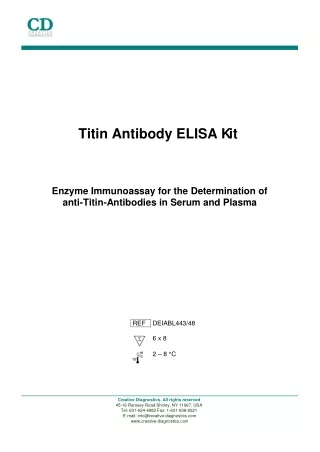 titin antibody elisa k it