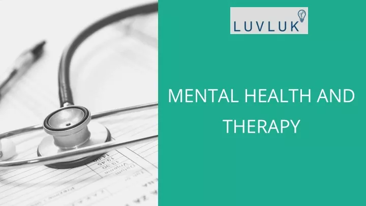 mental health and therapy