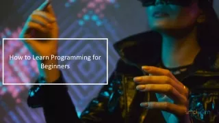 how to learn programming for beginners