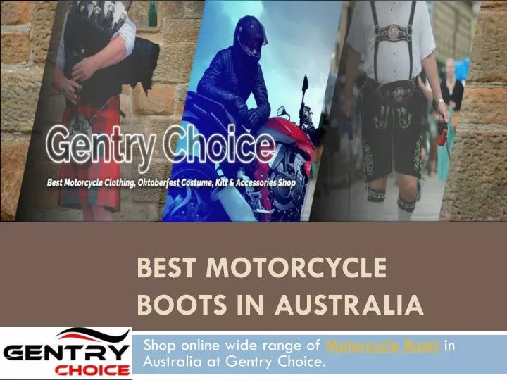 best motorcycle boots in australia