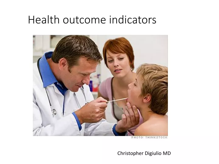 health outcome indicators