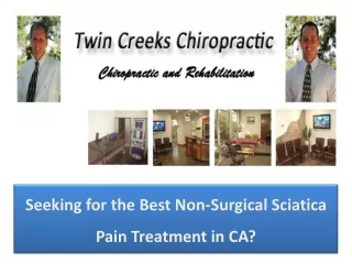 Non-Surgical Sciatica Pain Treatment