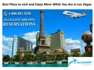 Best Place to visit and Enjoy More While You Are in Las Vegas