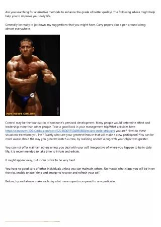 are you searching for alternative methods