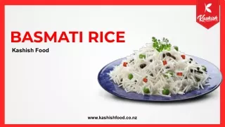 Rice Importers in New Zealand - Kashish Food