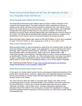 wood activated carbon market size by type