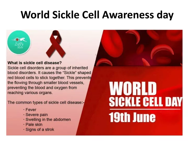 world sickle cell awareness day
