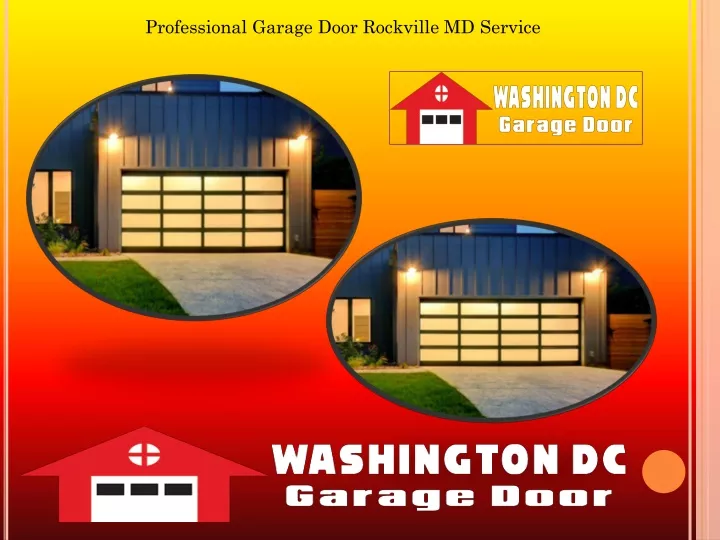professional garage door rockville md service