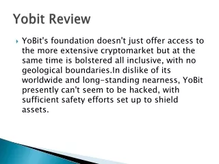 yobit review