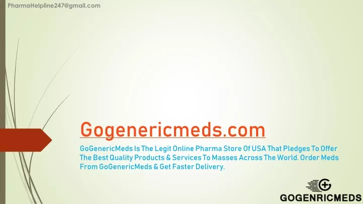 gogenericmeds com