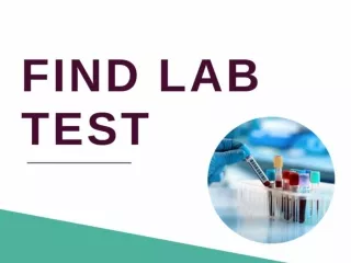 Find Lab Test