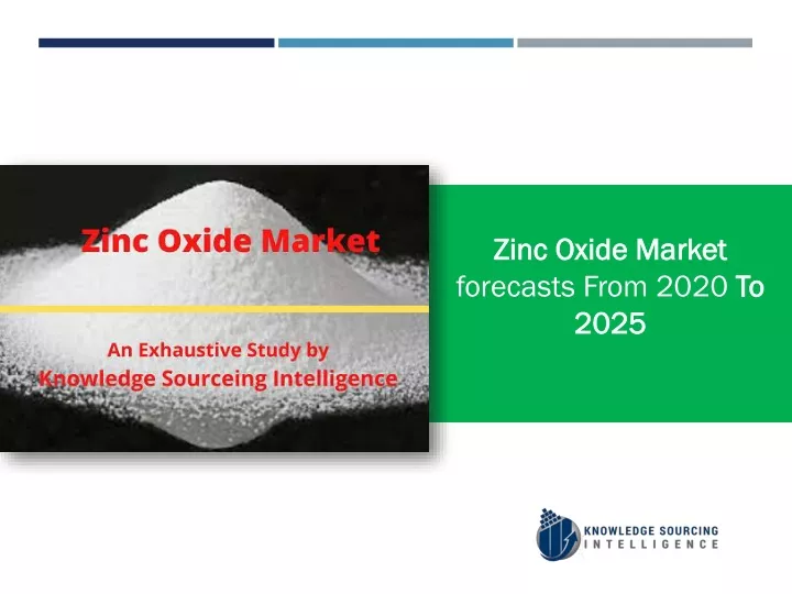 zinc oxide market forecasts from 2020 to 2025