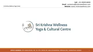 Yoga training in bangalore