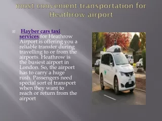 Hayber cars is cheapest airport transfer in South West London