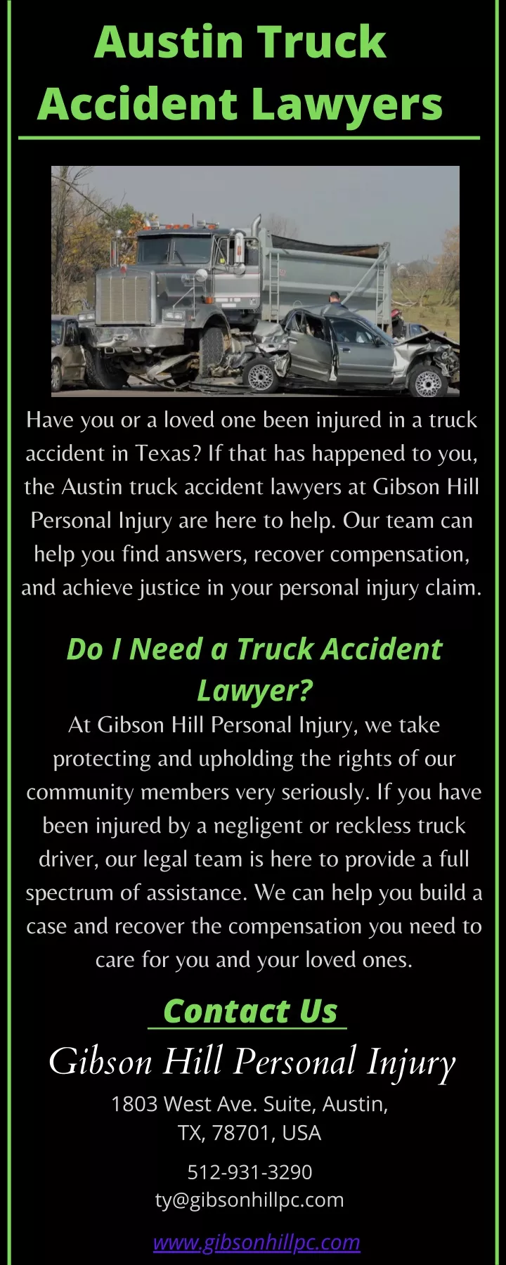 austin truck accident lawyers