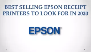 BEST SELLING EPSON RECEIPT PRINTERS TO LOOK FOR IN 2020