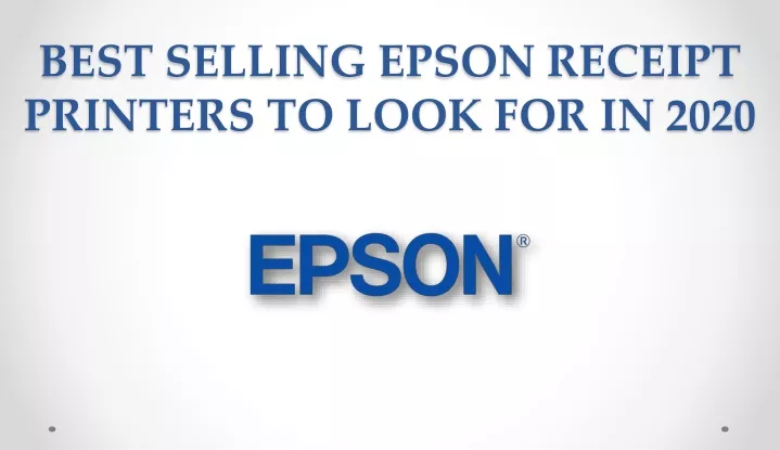 best selling epson receipt printers to look for in 2020