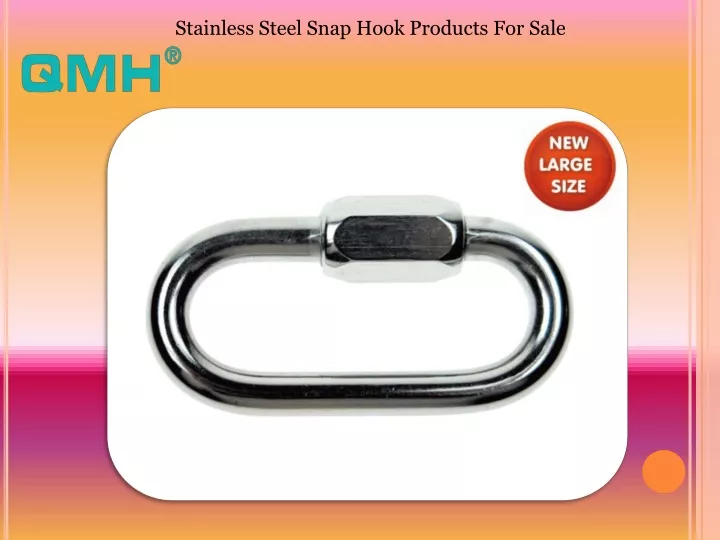 stainless steel snap hook products for sale