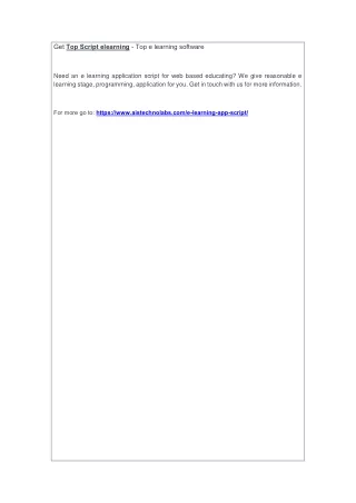 get top script elearning top e learning software