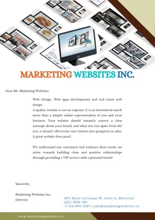 Web Design- Marketing Website