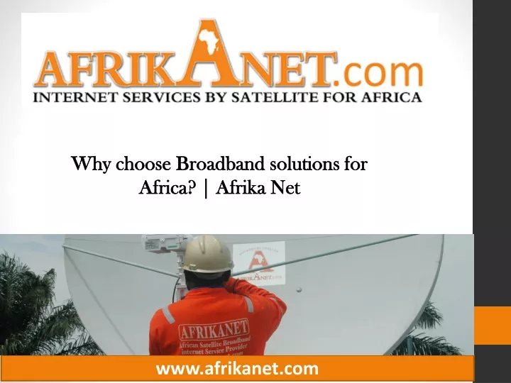 why choose broadband solutions for africa afrika