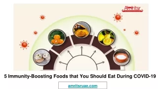 5 Immunity-Boosting Foods that You Should Eat During COVID-19 - Amritsr Restuarant