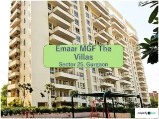 4 BHK Apartment in Emaar MGF The Villas for Rent | Property4Sure