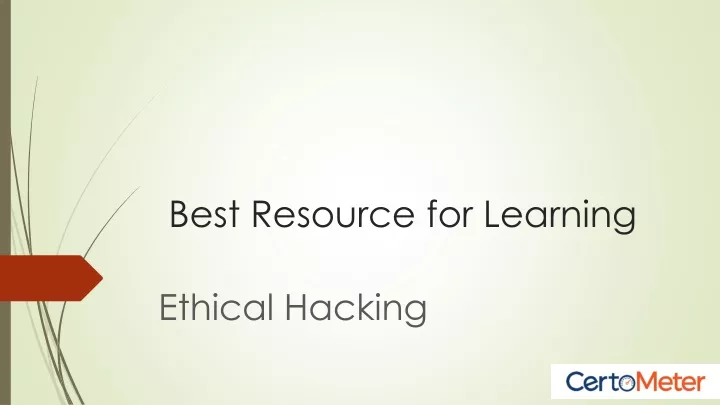 best resource for learning