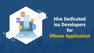 Hire iPhone App Developers from us to Build a world-class iOS App