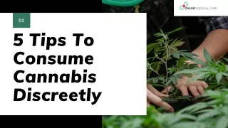 5 Tips To Consume Cannabis Discreetly