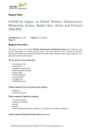 report title