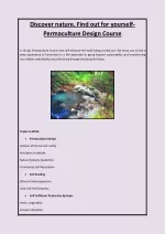 Best Permaculture Course - slide 1