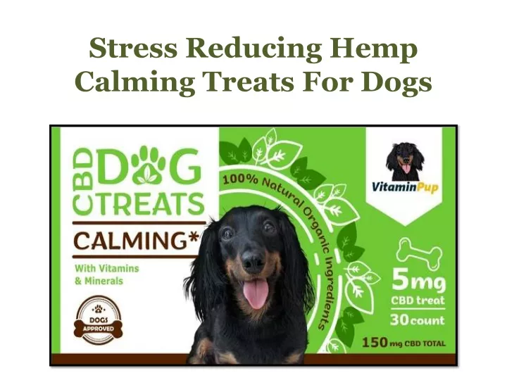 stress reducing hemp calming t reats f or d ogs