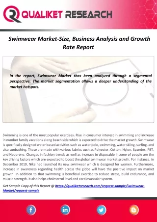 swimwear market size business analysis and growth