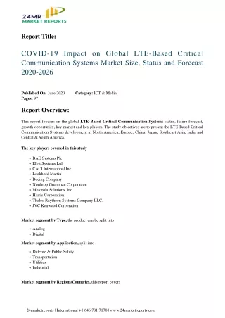 report title