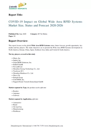 report title